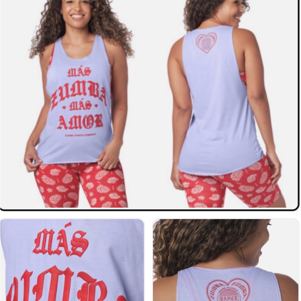 XL Women's Zumba Tank Top NWT